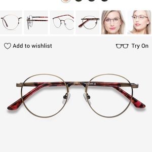 Bronze Fashion Eyeglasses